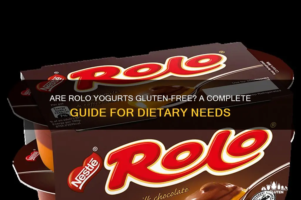 are rolo yogurts gluten free