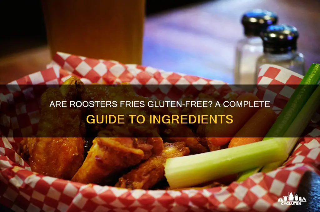are roosters fries gluten free