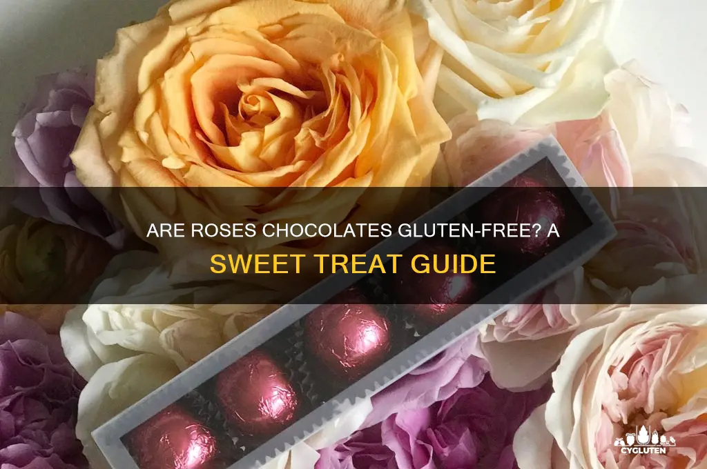 are roses chocs gluten free