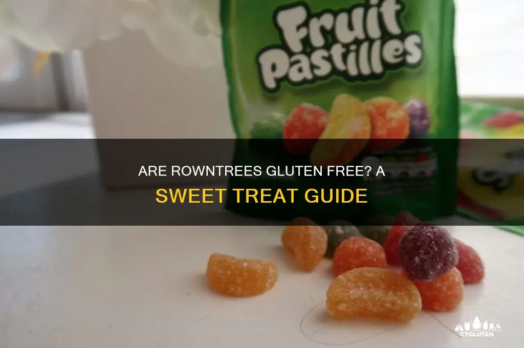 are rowntrees gluten free