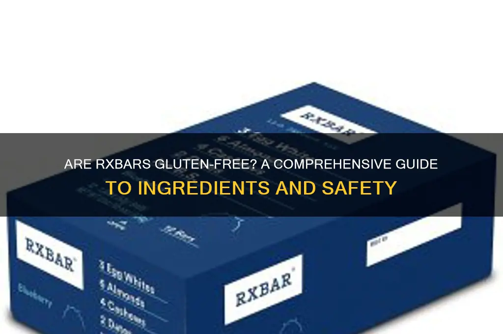 are rxbar gluten free