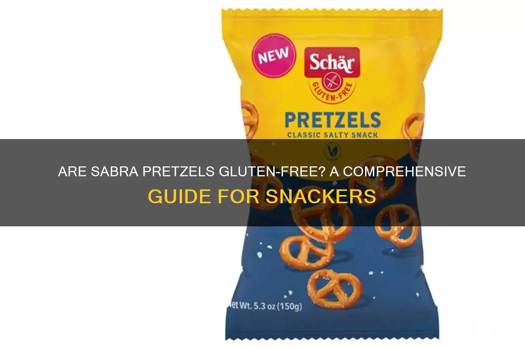 are sabra pretzels gluten free