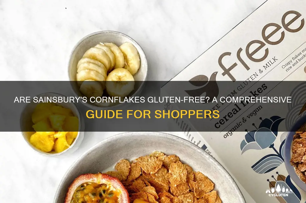 are sainsburys cornflakes gluten free