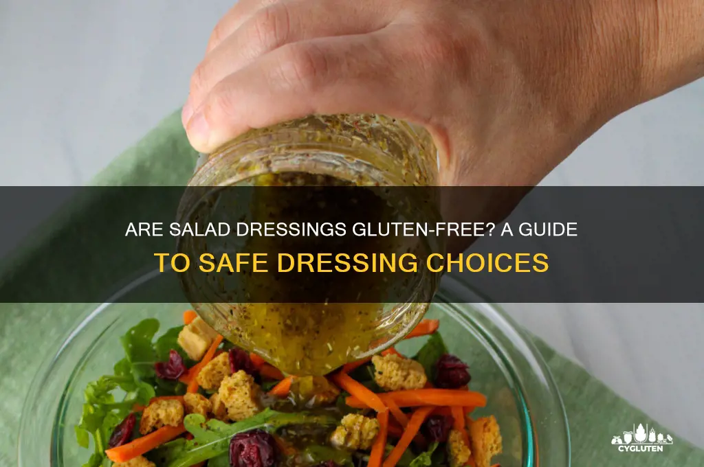 are salad dressings gluten free