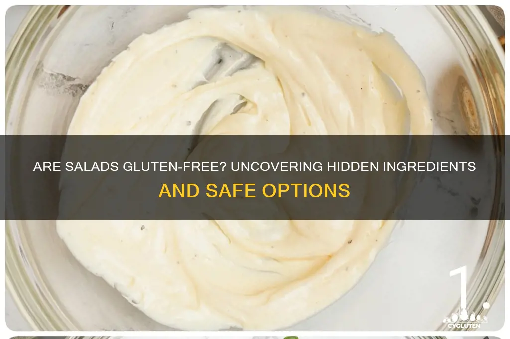 are salads gluten-free