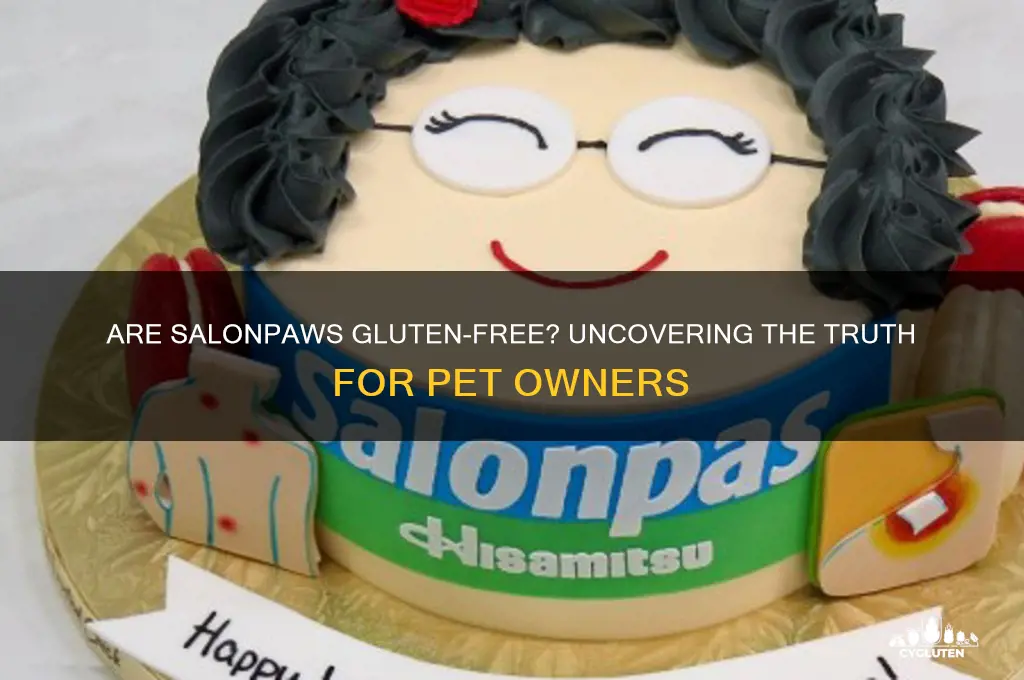 are salonpaws gluten free
