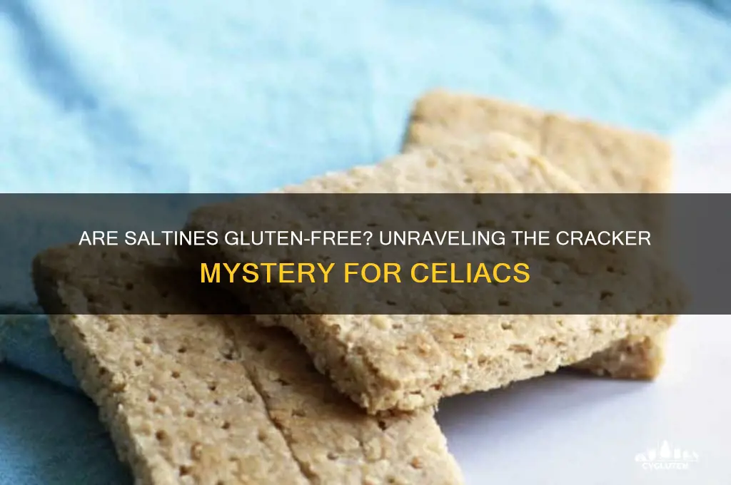 are saltines gluten-free