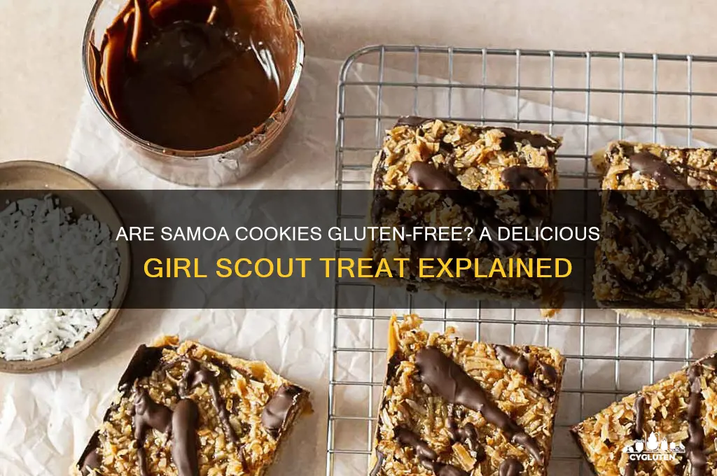 are samoa cookies gluten free