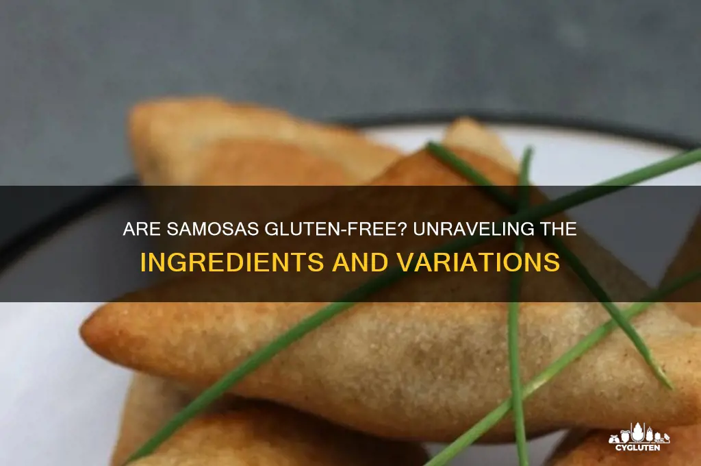 are samosas gluten free