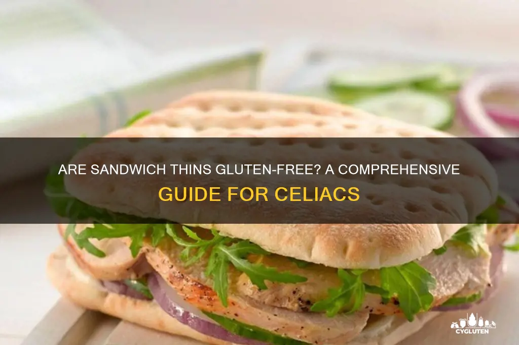 are sandwich thins gluten free