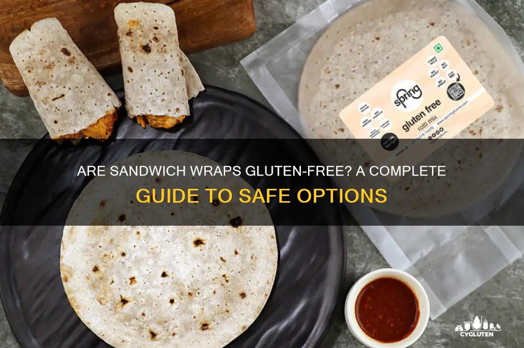 are sandwich wraps gluten free