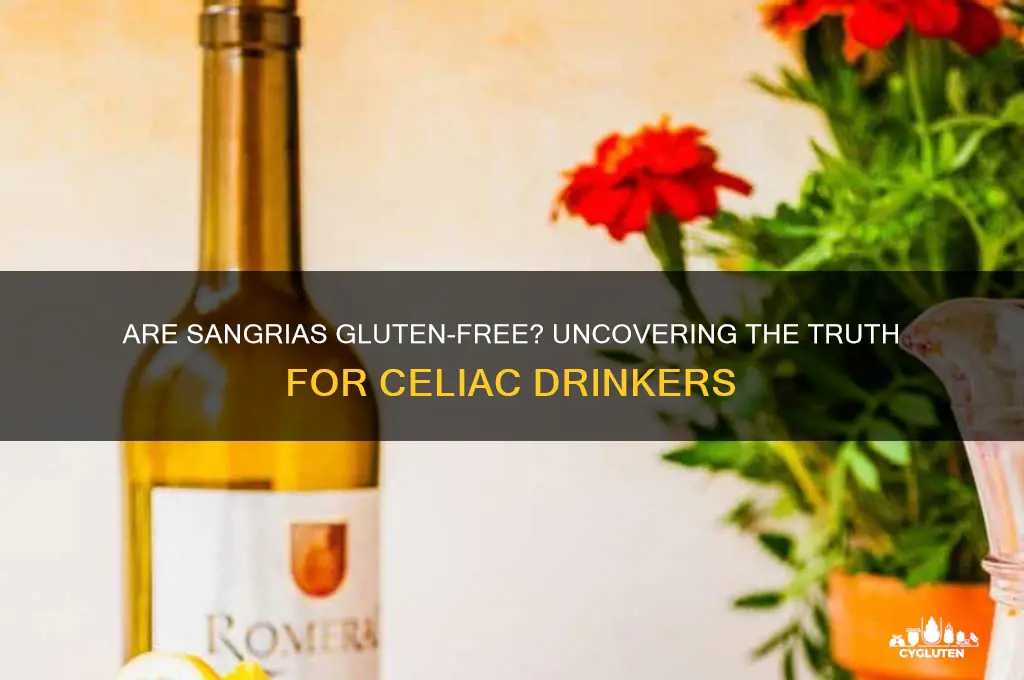 are sangrias gluten free