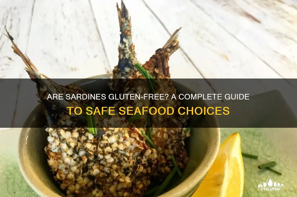 are sardines gluten free
