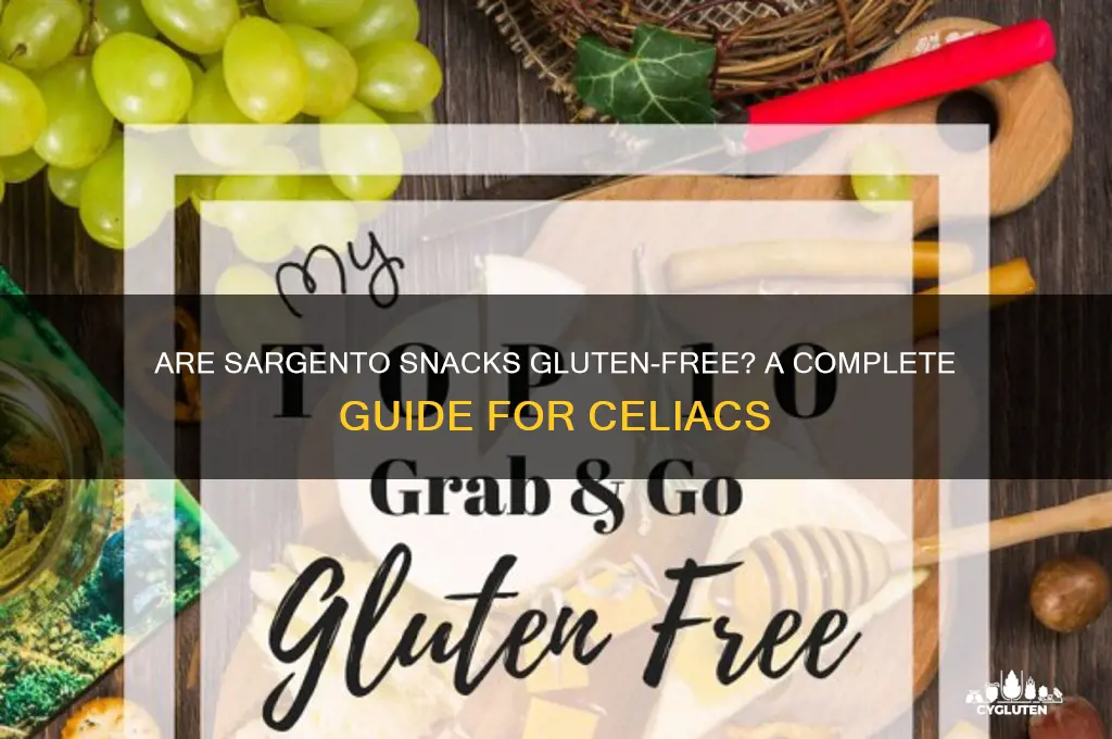 are sargento snacks gluten free