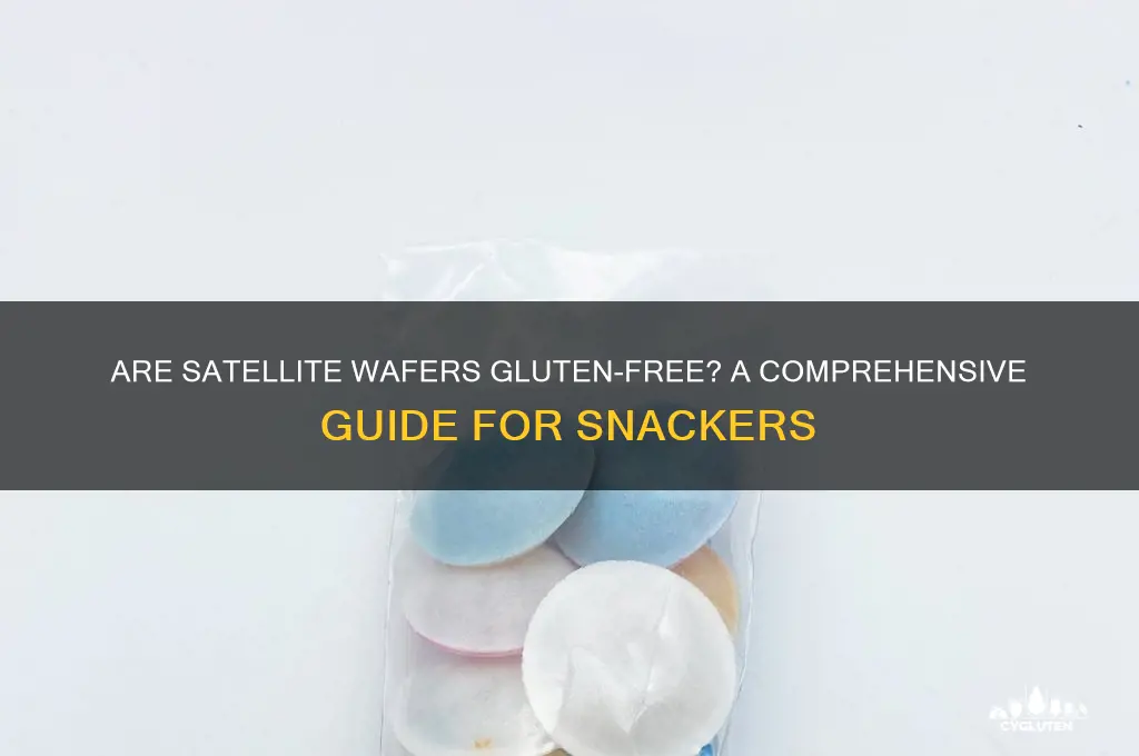 are satellite wafers gluten free