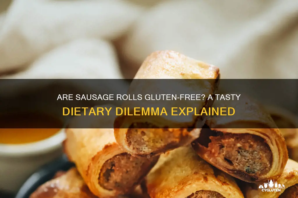 are sausage rolls gluten free