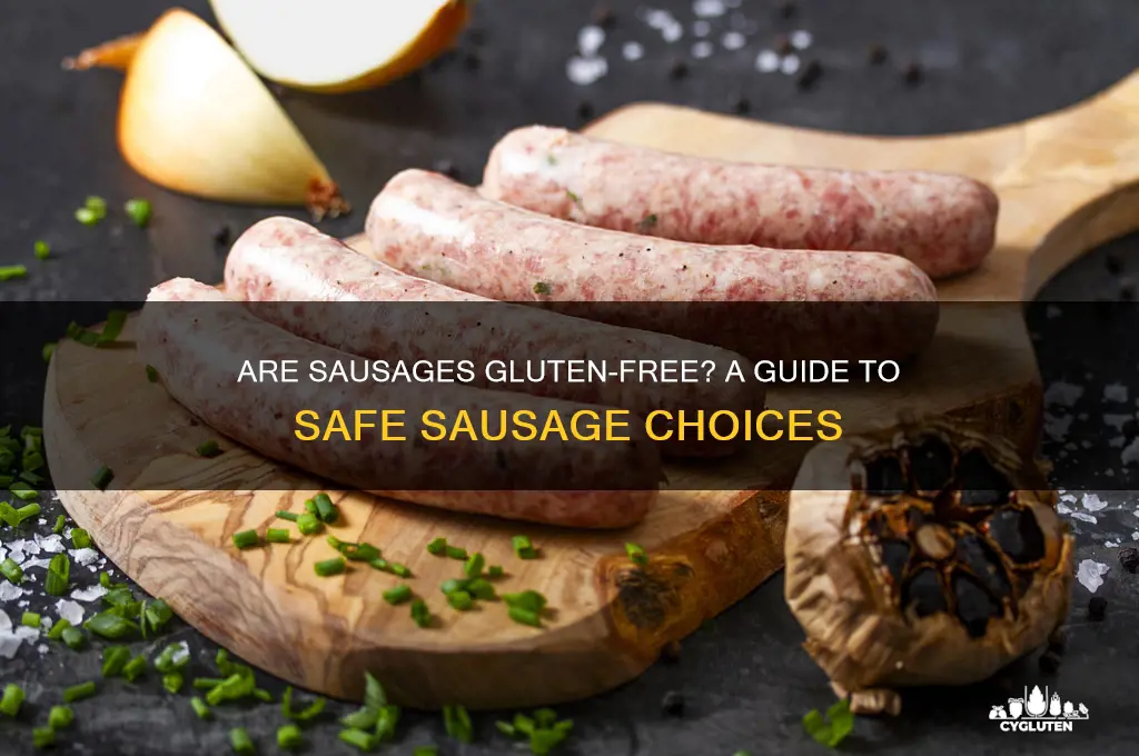 are sausages gluten free