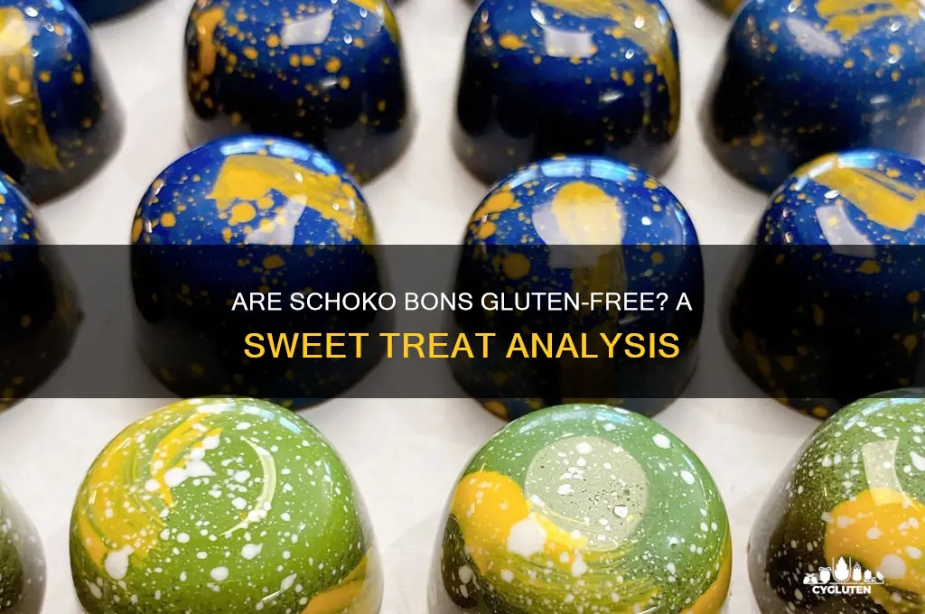are schoko bons gluten free