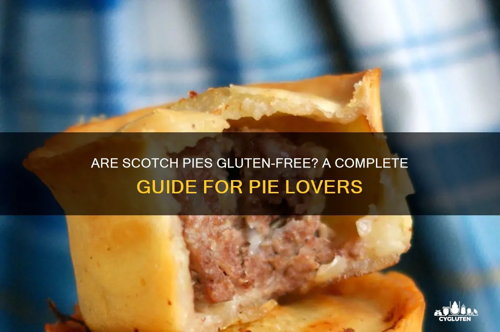 are scotch pies gluten free