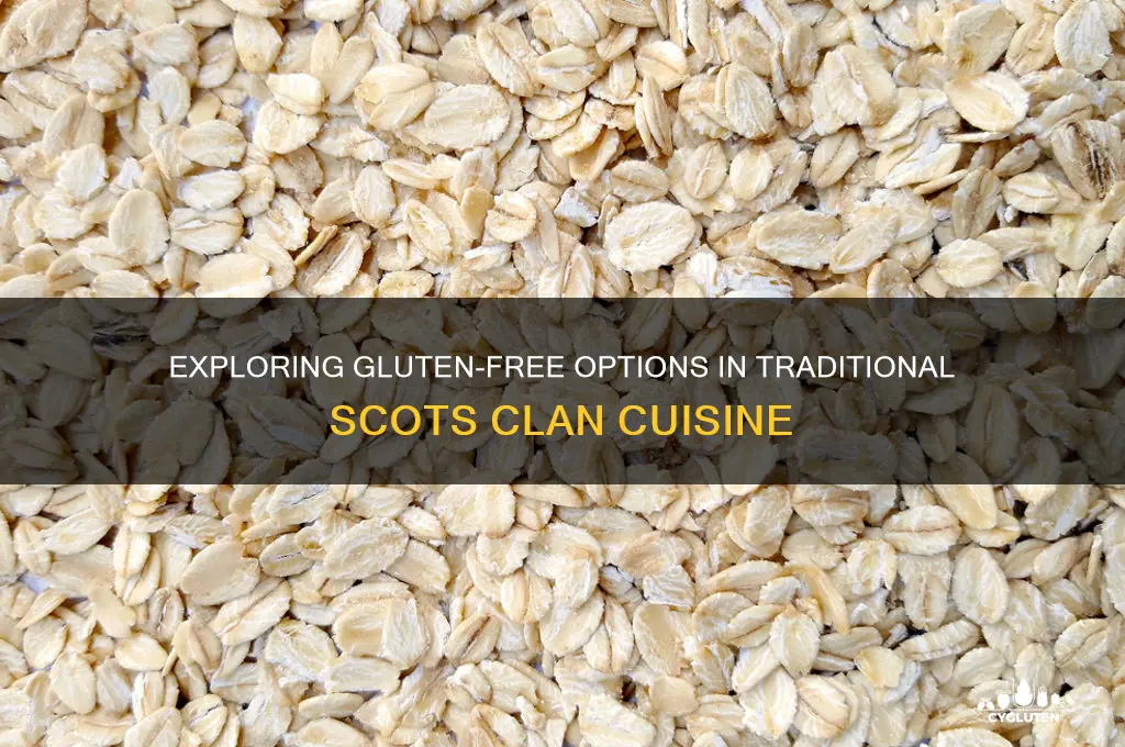 are scots clan gluten free