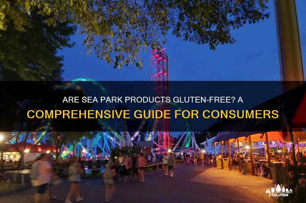 are sea park gluten free