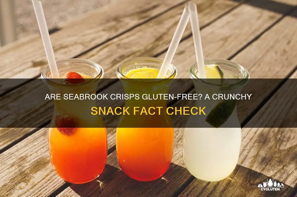are seabrook crisps gluten free