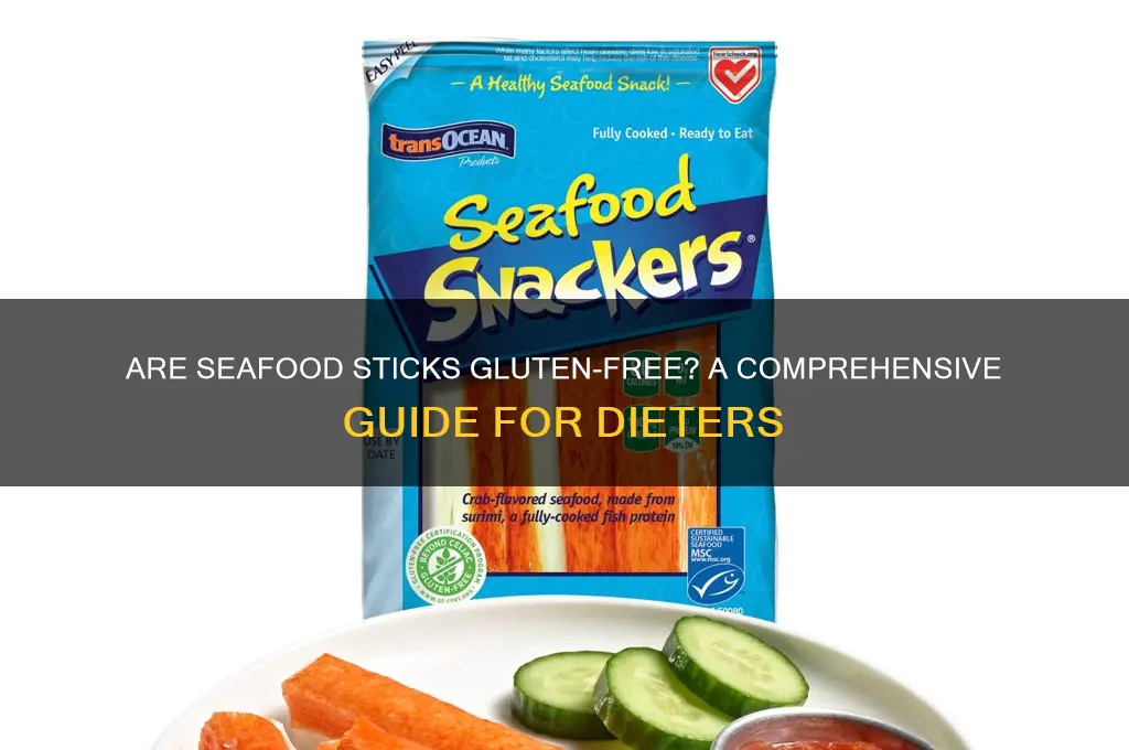 are seafood sticks gluten free