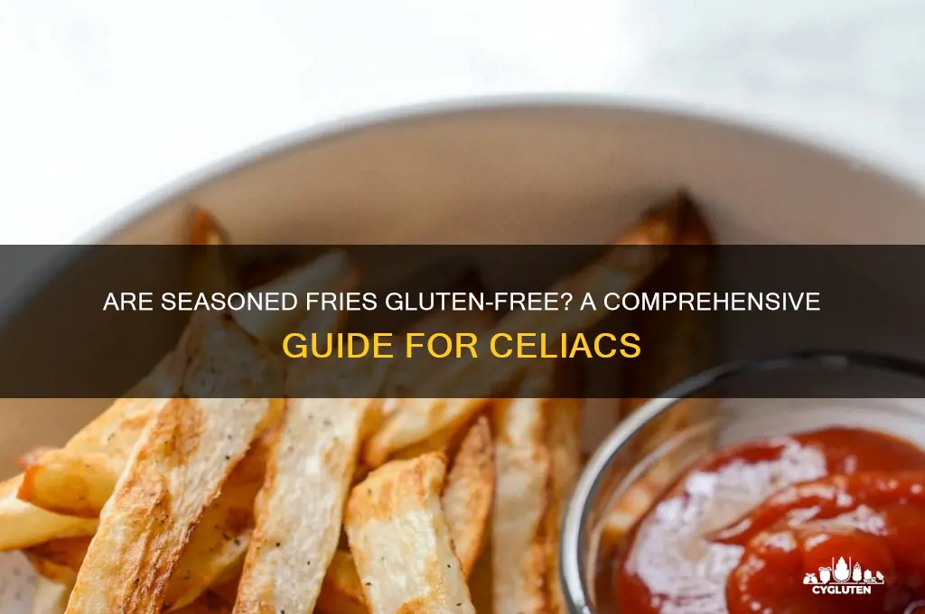 are seasoned fries gluten free