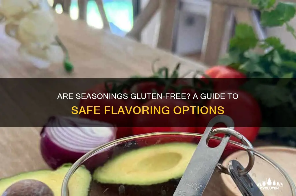 are seasoning gluten free