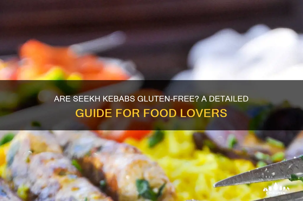 are seekh kebabs gluten free