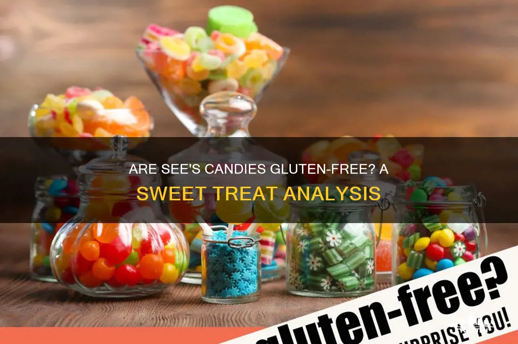 are sees candies gluten free