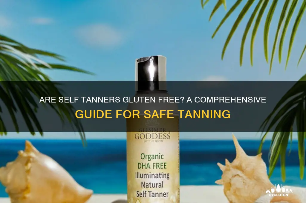are self tanners gluten free