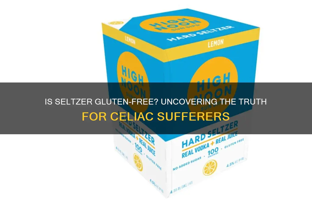 are seltzer gluten free