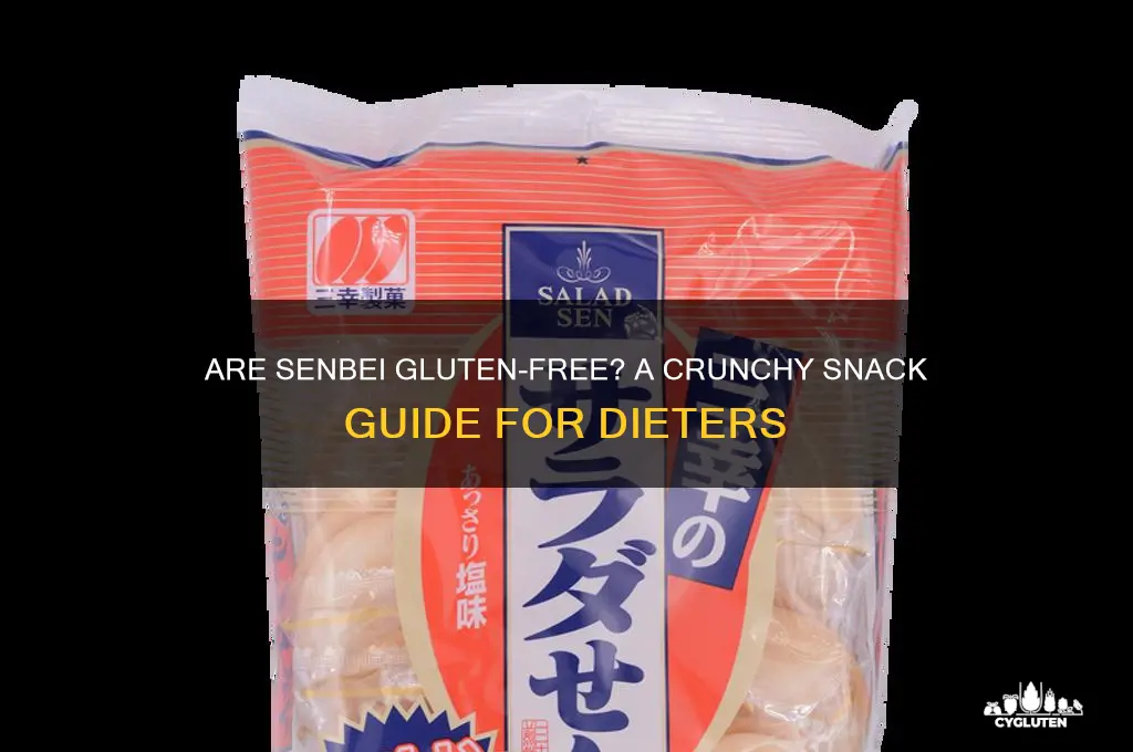 are senbei gluten free