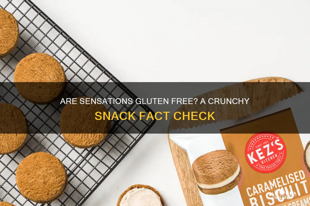 are sensations gluten free