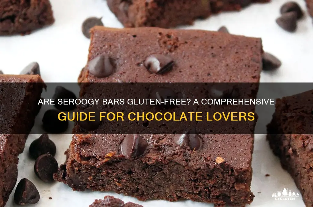 are seroogy bars gluten free