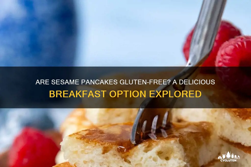 are sesame pancake gluten free