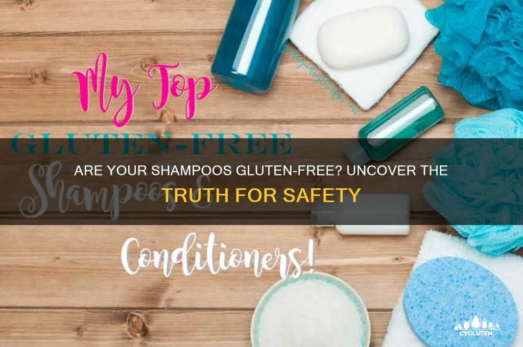 are shampoos gluten free