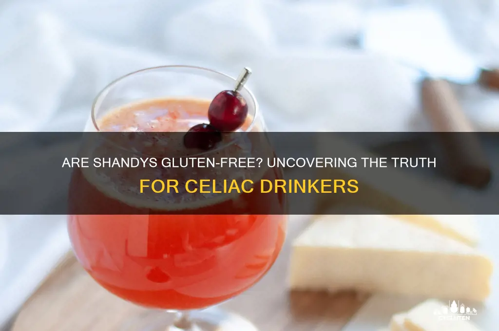 are shandys gluten free