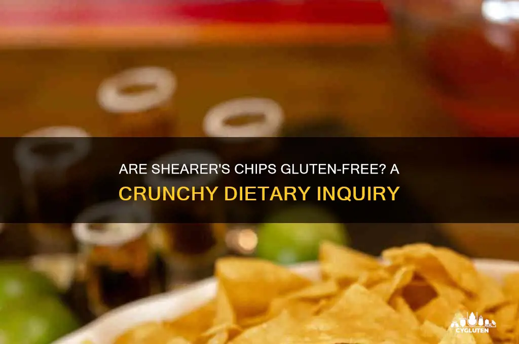 are shearers chips gluten free