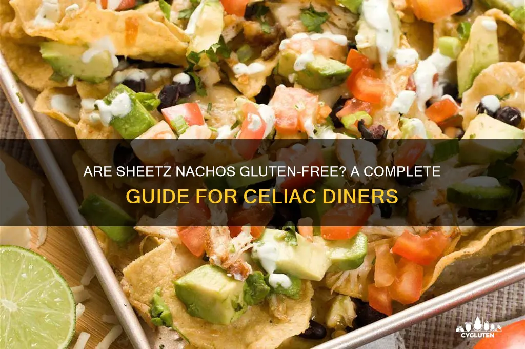 are sheetz nachos gluten free