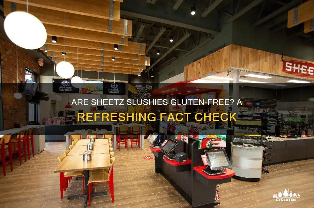 are sheetz slushies gluten free