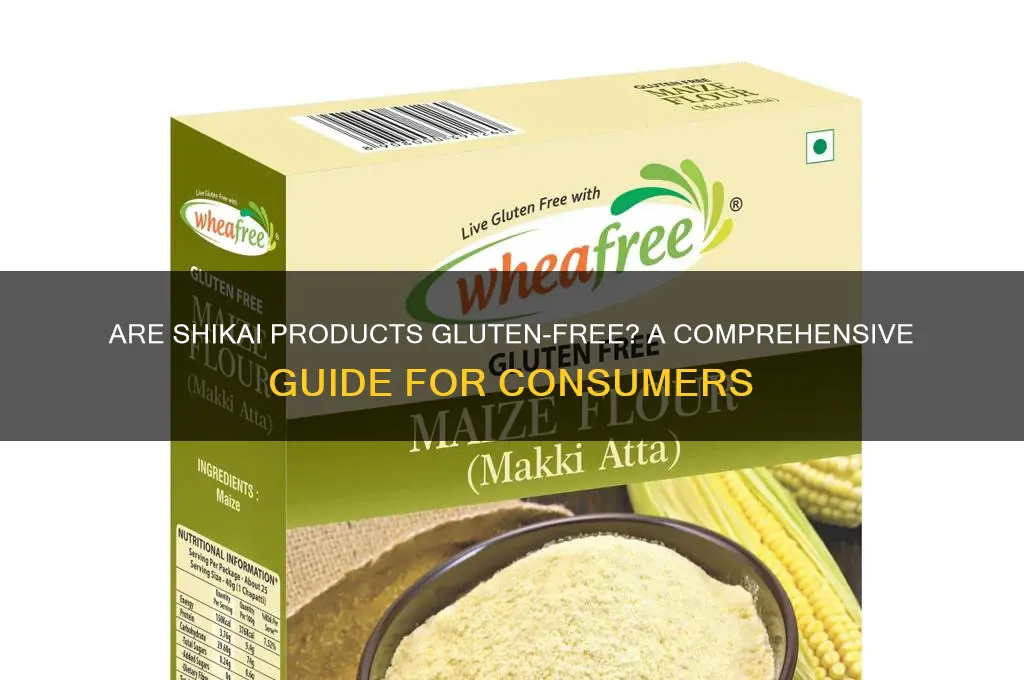 are shikai products gluten free