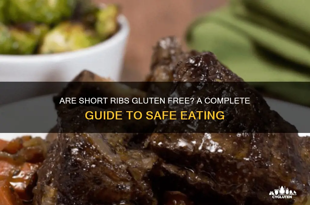 are short ribs gluten free