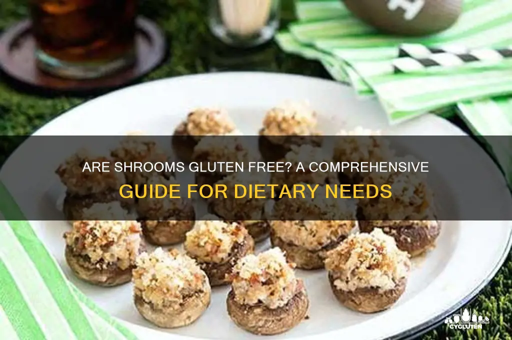 are shrooms gluten free