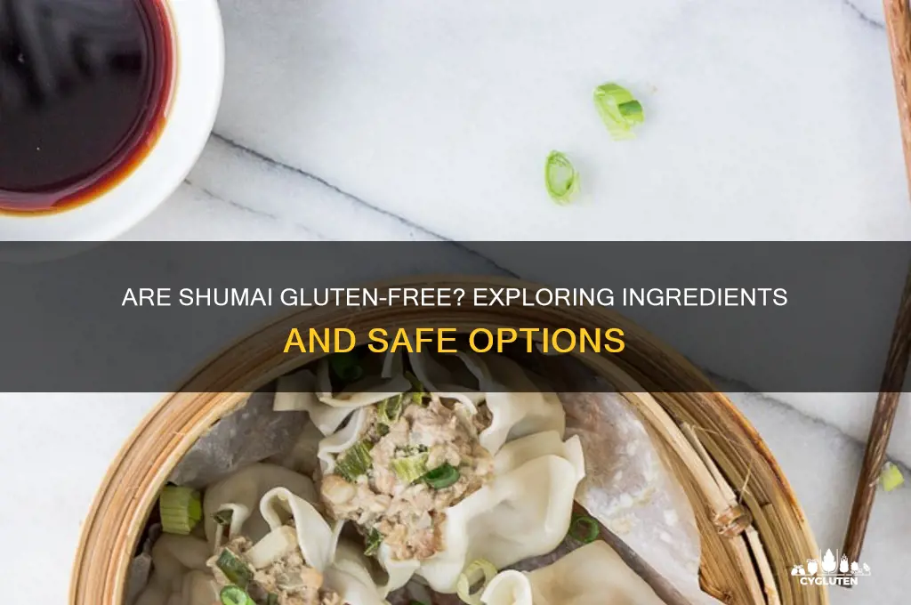 are shumai gluten free