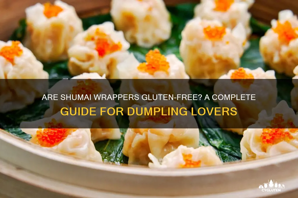 are shumai wrappers gluten free
