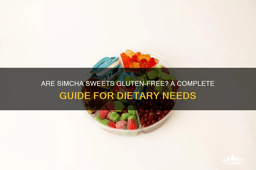 are simcha sweets gluten free