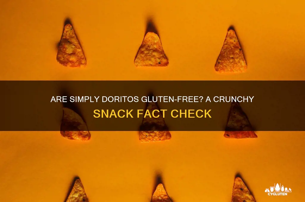 are simply doritos gluten free