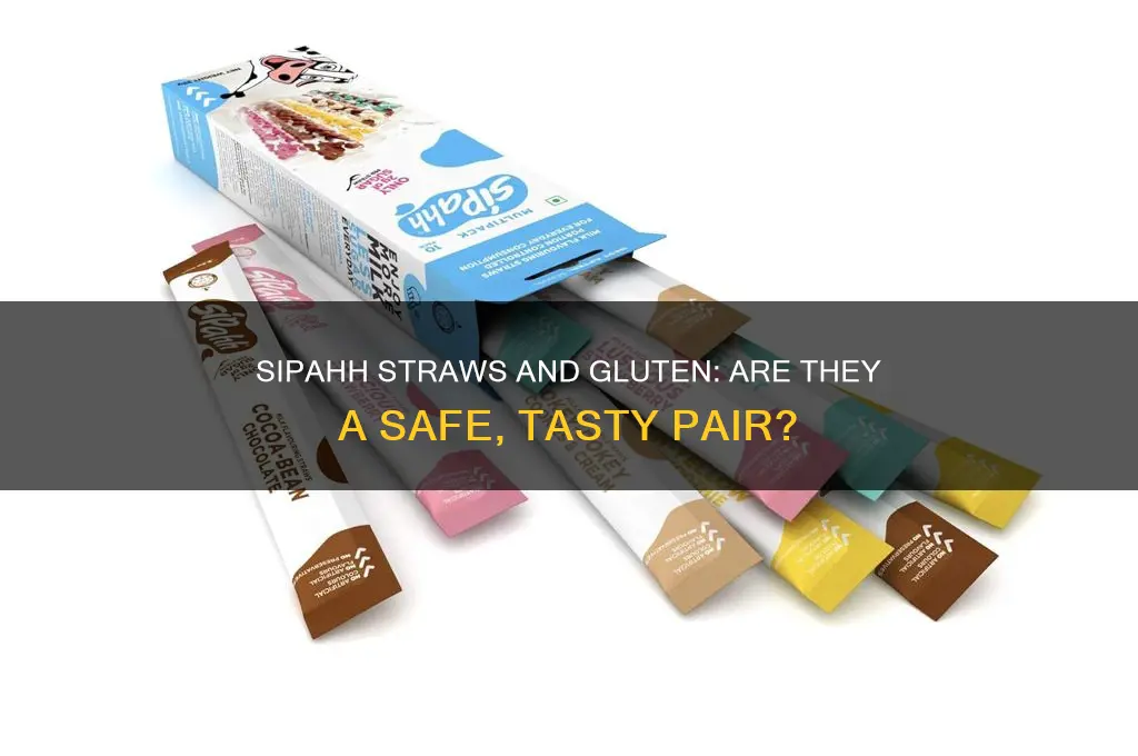 are sipahh straws gluten free